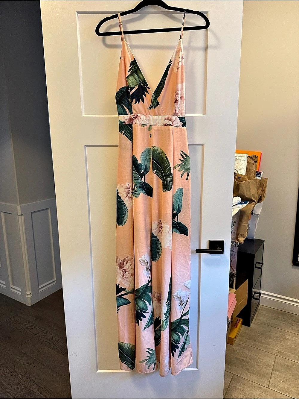 Floral Wide Leg Jumpsuit in Pink